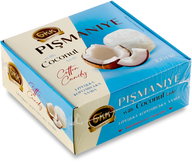Солодощі східні "Пішманіє" кокос 100г /БКК/