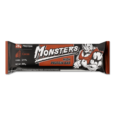 Батончик "Monsters" ДД спорт КАКАО 80г /ТМ VALE/