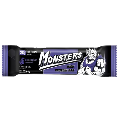 Батончик "Monsters" ДД спорт ЧОРНОСЛИВ 80г /ТМ VALE/