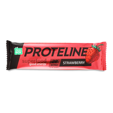 Батончик "Fresh Box" ProteLine полуниця 40г /ТМ VALE/