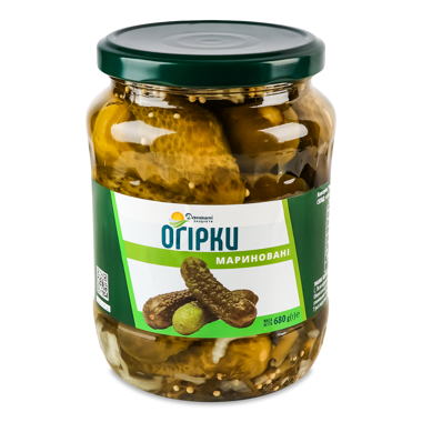 Огірки "Домашні Продукти" 680г