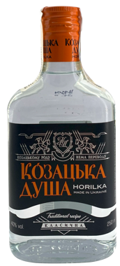 Горілка "Козацька Душа" класична 40% 0.25л