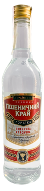 Горілка "Пшеничний Край" пшенична класична 40% 0.5л