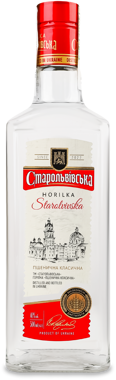 Горілка "Старольвівська" пшенична класична 40% 0.5л