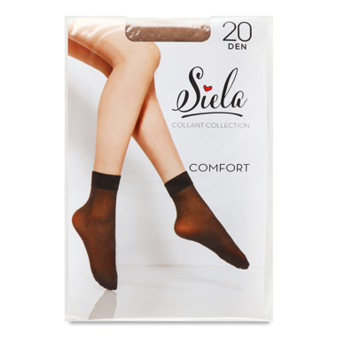 Шкарпетки жін "Siela" Comfort 20 glace