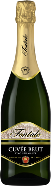 Вино ігр "Cuvee Brut" біле 11%  0,750л /Fontale/