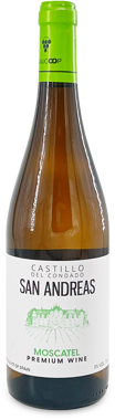 Вино "Moscatel" біле сух 0,750л/San Andreas/