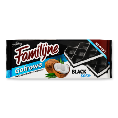 Вафлі " Familijne" чорн. кокос 140г /СоІіаn/