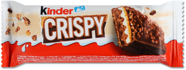 Вафлі Kinder Cryspy 34г/Ferrero/