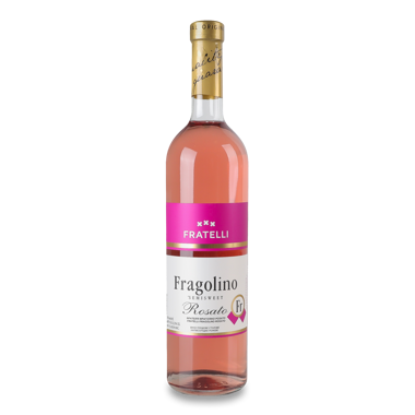 Вино "Fragolino Rosato Fratelli" рож н/сол столове 12% 0.75