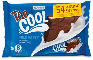 АКЦІЯ Тістечка "Too Cool Milk Party" 270г /ВКФ/