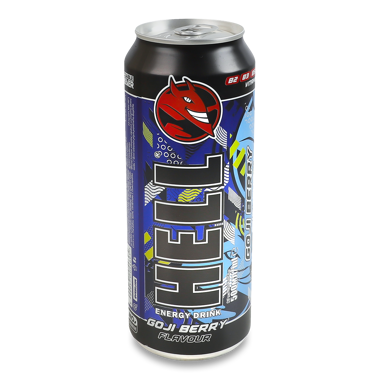 Напій енергетичний "Hell" Goji Berry 0.5л ж/б