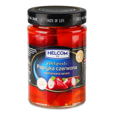 Перець "Helcom" маринов з фетою 260г