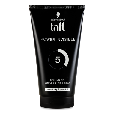 Гель д/вол TAFT Power Invisible 150мл