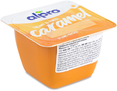 Десерт соєвий карамельний 125г /Alpro Soja/