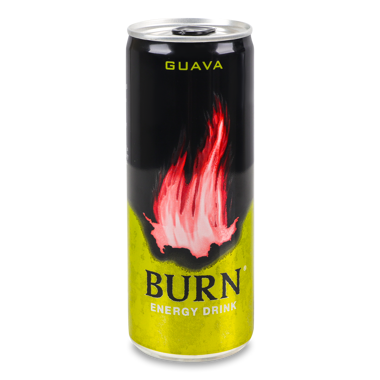Напій енергет "BURN" Guava з/б 0.25л