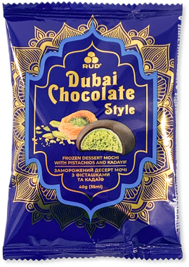 Десерт "Дубайський шоколад з фісташкою" 40г /Рудь/