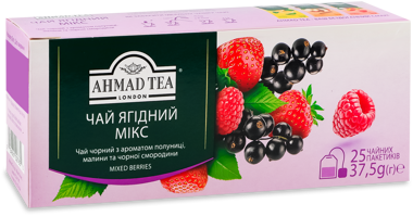 Чай "Ахмад" Ягідний Мікс 25х1,5г