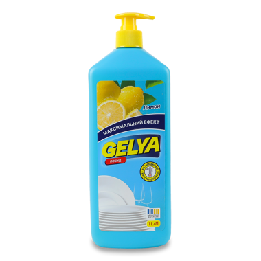 Засіб д/мит пос "Gelya" Лимон 1л