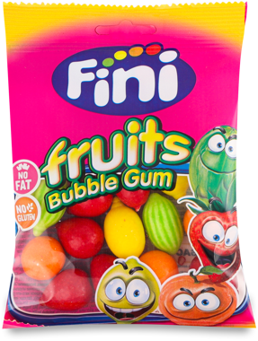 Цукерки жувальні "Fruit Salad" 90г /Fini/