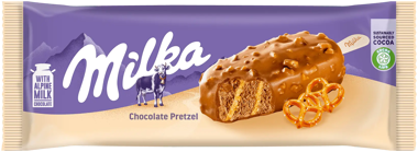 Морозиво MILKA Ескімо шоколад з кренделем 67г /Nestlе/