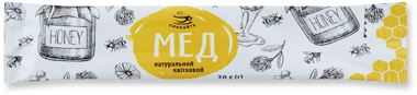 Мед натуральний 20г стік /Смакуйте/