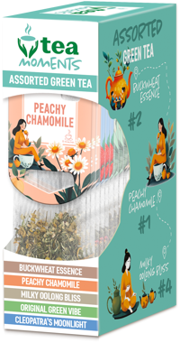 Чай "Tea Moments" Assorted Green tea 15*2,2г