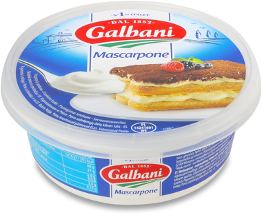 Сир "Маскарпоне" 80% 250г ст /Galbani/