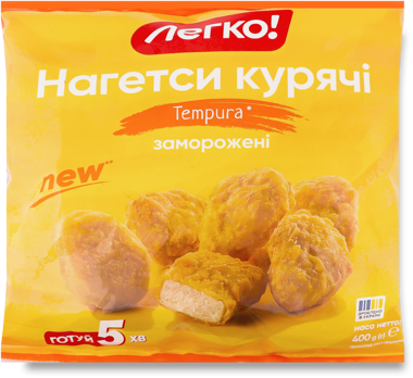 Нагетси "Tempura" 400г /МНФЗ/