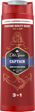 Гель д/душа "Old Spice" Captain + шамп 2в1 400мл
