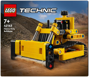 Конструктор "Lego" Technic надпотуж бульдозер 195дет
