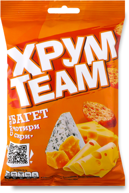 Багет "ХрумTeam" Багет 4 сири 55г м/у