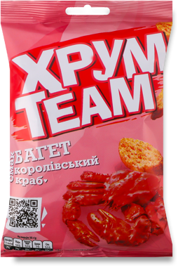 Багет "ХрумTeam" Багет Королівський краб 55г м/у