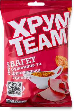Багет "ХрумTeam" Буженина-франц гірчиця 55г м/у