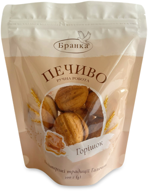 Печиво Горішок  200г д/п /Бранка/