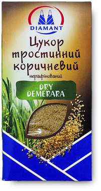 Цукор "Diamant" Тростинний 500г /Радехів/