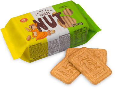 Печиво "NUT" 370г /ХБФ/