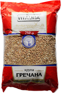 Крупа Гречана 750г /Vitalina/