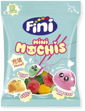 Цукерки желейні "Mini mochis" 90г /Fini/
