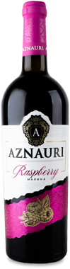Вино "Aznauri" RASPBERRY 8,5-10% черв н/сол 0.75л 