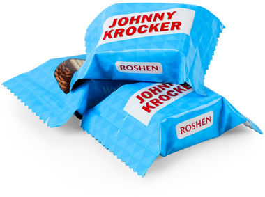 Цукерки ваф "Johnny Krocker" Coconut 350г /Рошен/