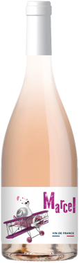 Вино "MARCEL" натур рожеве сухе 12,5%  0,75л
