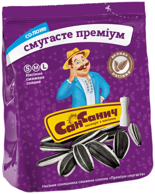 Насіння соняшника "Сан Санич" Смугасте сол 95г