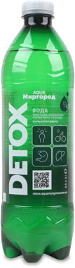 Вода "Detox Aqua" Миргород газ 0,5л пет