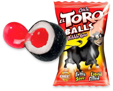 Жувальна гумка "El Toro balls" 5г /Fini/