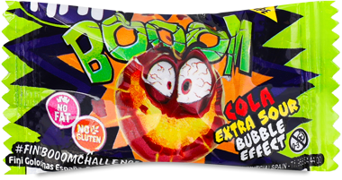 Цукерки желейні "Boom Кола" 5г /Fini/