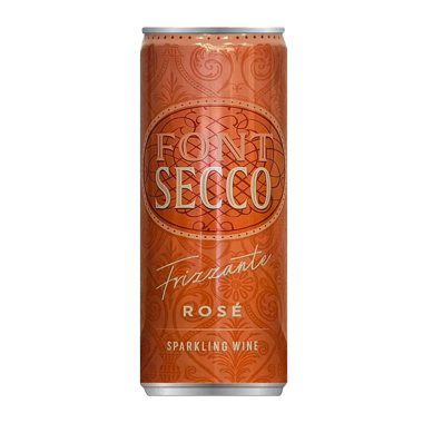 Вино ігр "Font Secco" Frizzante Rose 11%  рожеве 0.25л