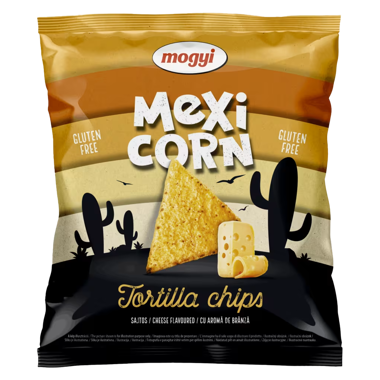 Чипси "Mogyi" кукурудзяні з сиром 90г /Mogyi/