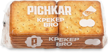 Крекер "BRO" з сіллю ПП ваг /Pichkar/