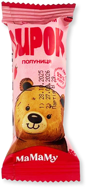 Сирок глазур "МАМАМУ" Полуниця 23% 36г флоу-пак